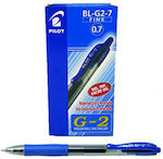 Pilot Στυλό Gel 0.7mm με Μπλε Μελάνι 12τμχ G-2 Μπλε