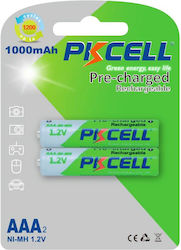 Pkcell AAA 1000mAh 1.2V 2τμχ Pkcell AAA 1000mAh 1.2V 2τμχ