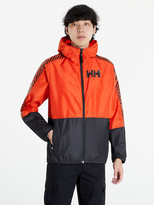 Helly Hansen Men's Jacket Windproof Patrol Orange / Black