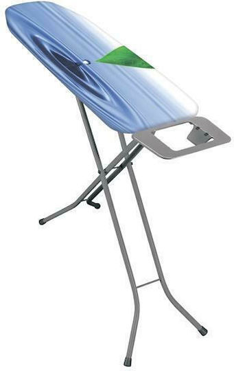 Eurogold Eurogold Bügelbrett Für Dampfbügeleisen Zusammenklappbar Blau 114x34x90cm 20234E