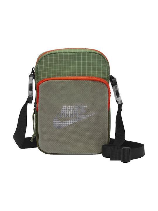 Nike Heritage 2.0 Ανδρική Τσάντα Ώμου / Χιαστί σε Χακί χρώμα