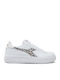Step P Stardust Flatforms Sneakers White