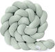 Sparrow Velvet Crib Bumpers Braided Inside Gree...