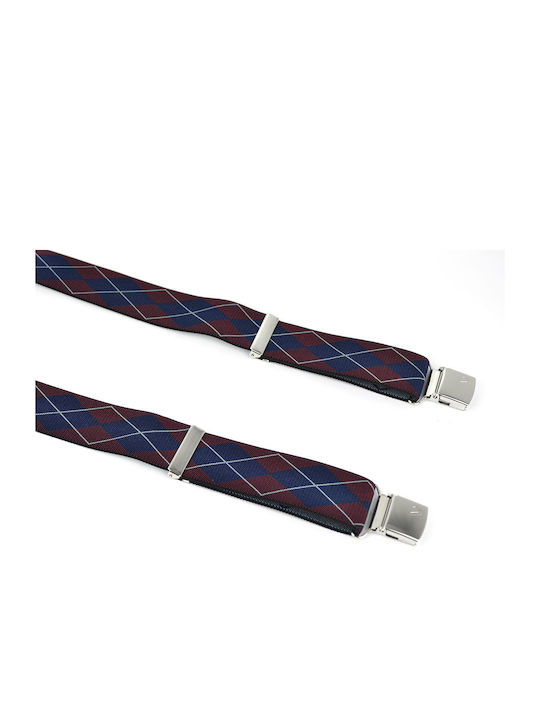 Men's Suspenders 63036.631A Victoria Bordeaux