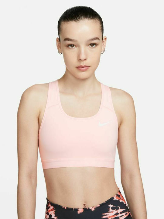 Nike Swoosh Дамски Спортен Блуз Розов