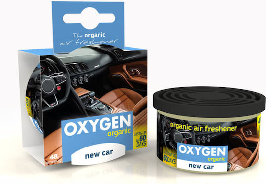 Ucare Car Air Freshener Can Console/Dashboard Oxygen Organic New Car 48gr