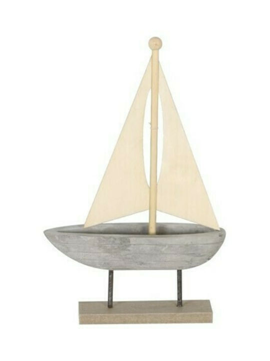 Decorative Boat cement 21x15cm