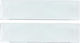 Autoline Car License Plate Glass Protectors Front - Back Plastic 52 x 12cm Transparent 2pcs