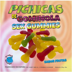 Dream Love Diablo Goloso Gummy Penis Erotisches Essbares Geschenk Früchte 125gr 20 Stück