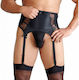 Svenjoyment Underwear Men's Suspender Belt Black 21900601701