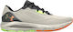 Under Armour HOVR Sonic 5 Sport Shoes Running Stone / Black / Blaze Orange