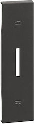 Legrand Living Now Shutter Switch Front in Blac...