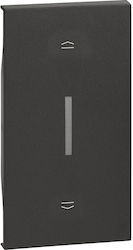 Legrand Living Now Rollladenschalterplatte in S...