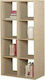 Bibliotecă Etaj Lemn Oak 75x35x145cm