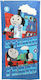 Thomas and Friends Παιδική Πετσέτα Θαλάσσης Μπλε Paw Patrol 140x70εκ.