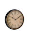 Antikes Wanduhr Kunststoff Dark Brown Ø35cm