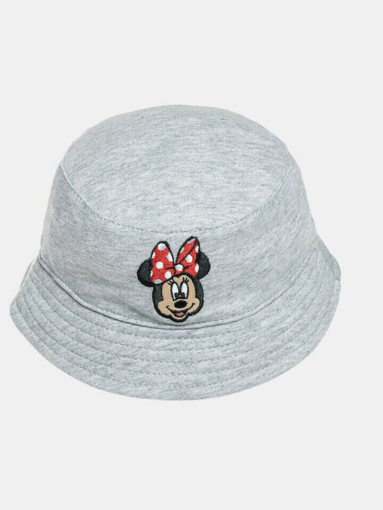 Alouette Παιδικό Καπέλο Bucket Υφασμάτινο Disney Minnie Mouse Γκρι