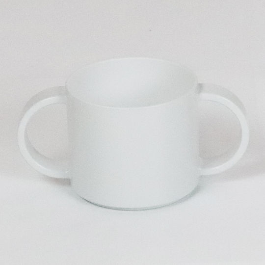 Bento Βox Baby Cup with Handles and Straw Takenaka made of Plastic Gray for 24m+m+
