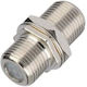 Conotech Μετατροπέας F-Connector female σε F-Connector female Ασημί 1τμχ 18.003.0008