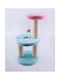 Cat Tree Ονυχοδρόμιο Γατόδεντρο Μπλε 3 επιπέδων 19x20x37εκ.