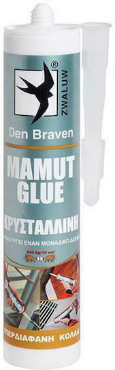 Bostik Den Braven Mamut Glue Crystal Σφραγιστική Σιλικόνη Διάφανη 290ml