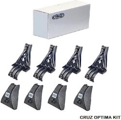 Cruz Крака за Греди на Покрив за Fiat Idea 2003-2011 Fiat Idea 4бр