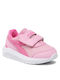 Diadora Kids Sneakers with Scratch Pink