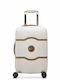 Delsey Chatelet Air 2.0 Cabin Hard Beige Suitcase With 4 Wheels Height 55cm