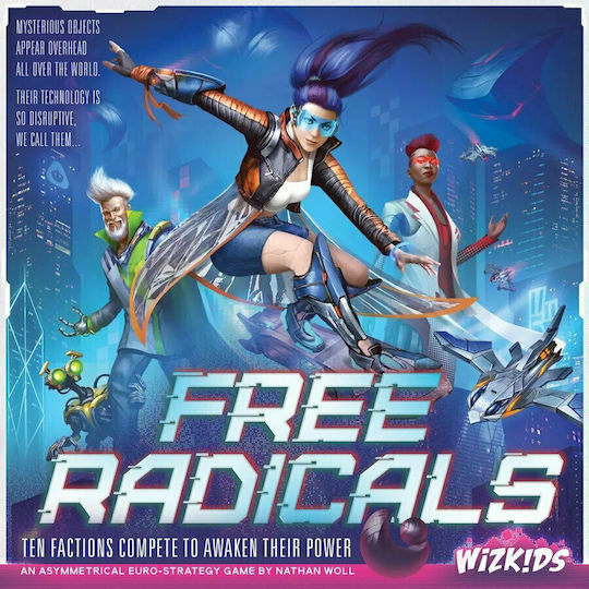 Επιτραπέζιο Παιχνίδι Free Radicals για 2-5 Παίκτες 14+ Ετών WizKids