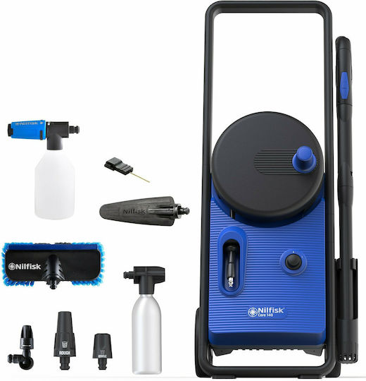 Nilfisk Core 140-8 Powercontrol IH Pressure Washer Electric 1800W with Pressure 140bar and Metal Pump