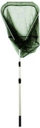 Telescopic Folding Landing Net with Green Mesh 3M