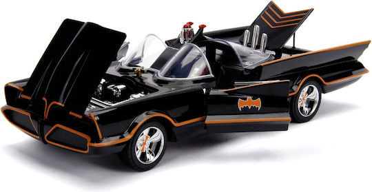 Jada Toys DC Comics Batmobile Classic TV Series Batmobile Replica Vehicle in Scale 1:18 3 Pieces