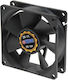 Titan TFD-8025M12Z Case Fan (2500rpm / 25.02cfm) Χωρίς Led Φωτισμό και Σύνδεση 3-Pin
