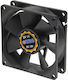 Titan TFD-8025M12Z Case Fan (2500rpm / 25.02cfm) Χωρίς Led Φωτισμό και Σύνδεση 3-Pin
