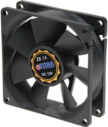 Titan TFD-8025M12Z Case Fan (2500rpm / 25.02cfm) Χωρίς Led Φωτισμό και Σύνδεση 3-Pin