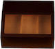 Grand Value K3825 Ξύλινη Βιτρίνα Υγραντήρας 30 Πούρων 26.6x24x10.8εκ.