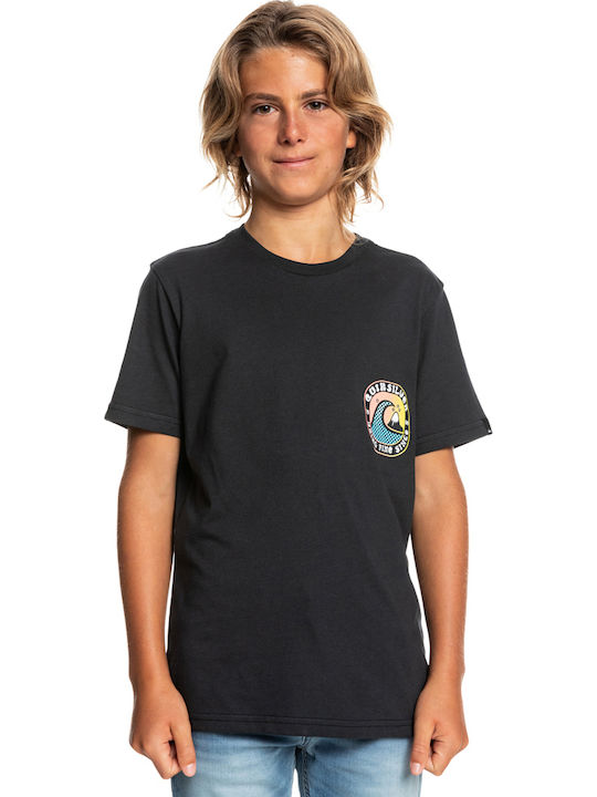Tricou Pentru Copii Negru Closed Bubble