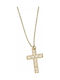 Gold Plated Cross with Chain