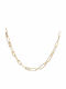 Jools Silver Chain Neck Gold-plated Length 42cm