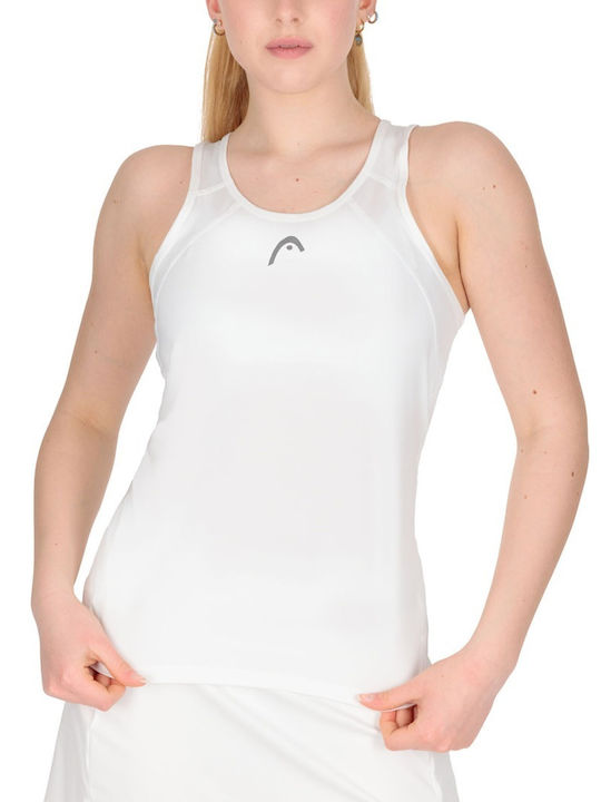 Head Club 22 Women's Athletic Blouse Sleeveless White