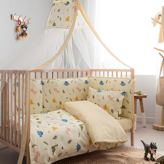 Vesta Home Duvet Crib Cotton Jurassic Beige 110x150cm