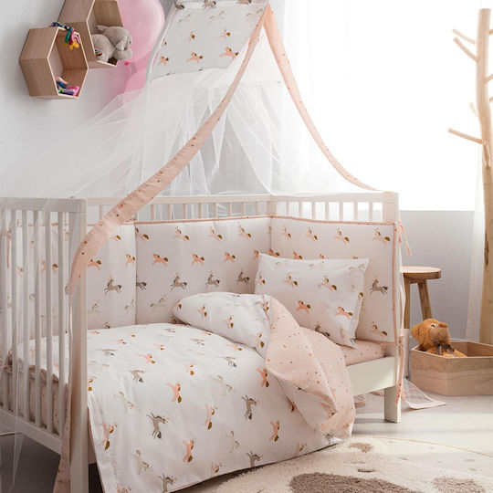 Vesta Home Cotton Baby Quilt Magic 120x160cm White