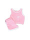 Nek Kids Wear Kids Set with Shorts Summer 2pcs Pink