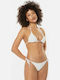 Triangle Bikini Top Wendy White