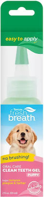 Tropiclean Fresh Breath Puppy Clean Teeth Gel Οδοντικό Gel Σκύλου κατά της Κακοσμίας 59ml