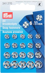 Prym Silver Metal Stud Sewing Supply 341270