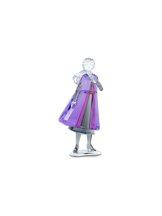 Swarovski Decorative Statuette made of Crystal Frozen 2 – Anna in Purple 5.9x4.5x13cm 1pcs