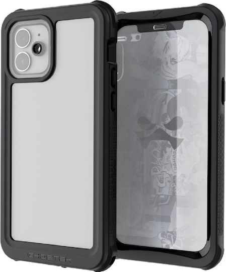 Ghostek Nautical 3 360 Full Cover Πλαστικό Αδιάβροχο Διάφανο/Μαύρο (iPhone 12)