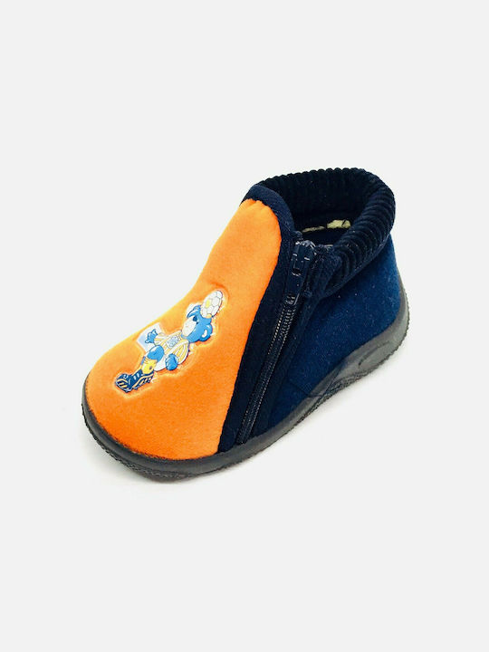 Children's Anatomical Slippers Anatomical Slippers for Boy adams 029 blue