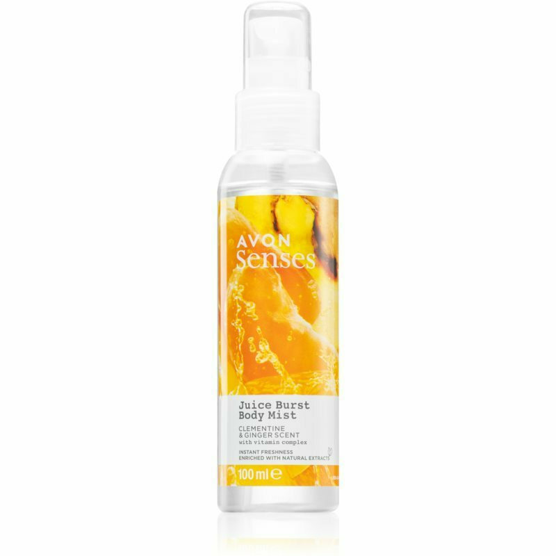 Avon Senses Juice Burst Clementine & Ginger Body Mist 100ml Skroutz.gr